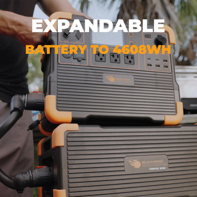 良い値段 2200W UPSソーラー発電機、1536Wh LiFePO4バッテリー、600Wソーラー入力、18kg軽量設計 オンライン