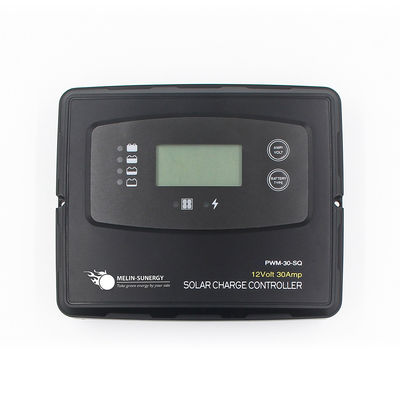 PWM 30A デジタルソーラー充電制御器 12V 24V AGM と LiFePO4 バッテリー用