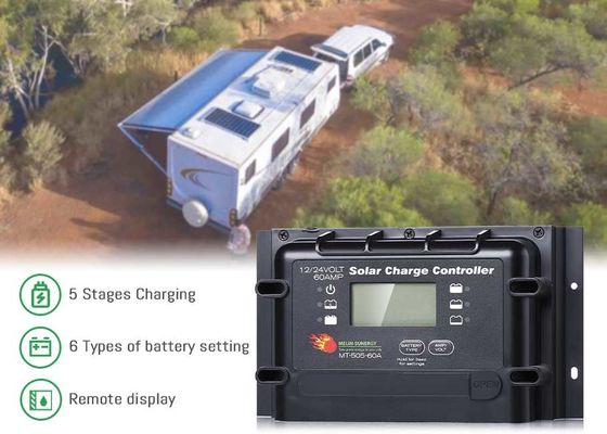 BMS Wake Up 付きのインテリジェント 12V 24V PWM デジタルソーラーチャージコントローラ