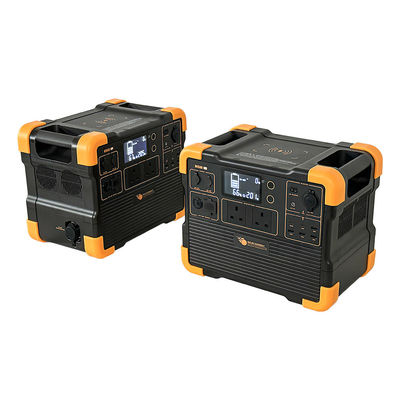 2200W LiFePO4 UPS 太陽光発電機 1536Wh バッテリー